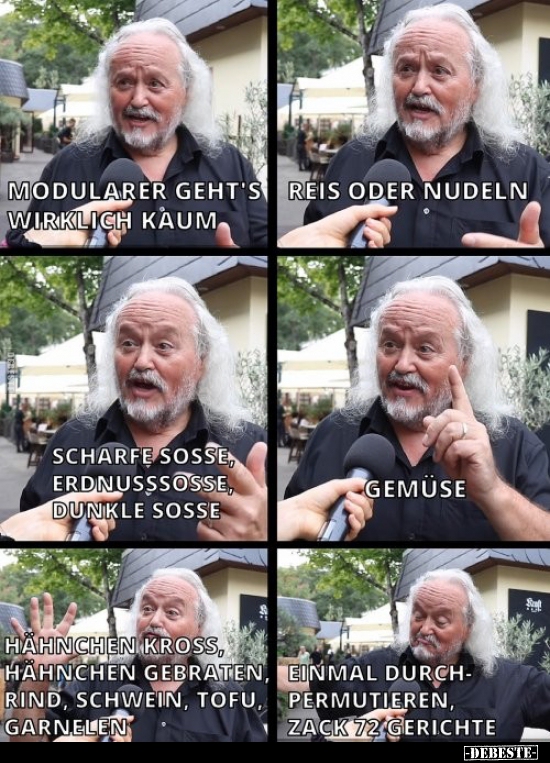 Modularer geht's wirklich kaum..