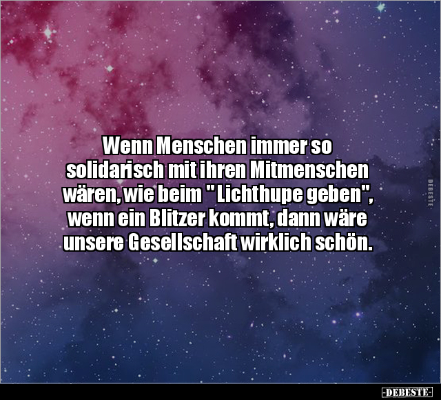 Wenn Menschen immer so solidarisch mit ihren Mitmenschen wären.. - Lustige Bilder | DEBESTE.de