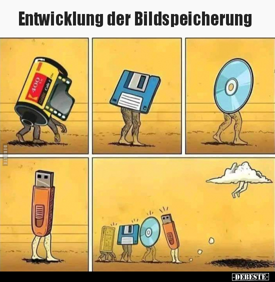 Entwicklung der Bildspeicherung.. - Lustige Bilder | DEBESTE.de