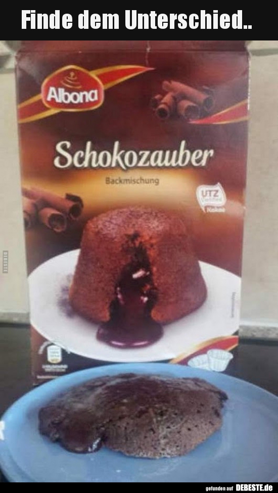 Finde dem Unterschied..