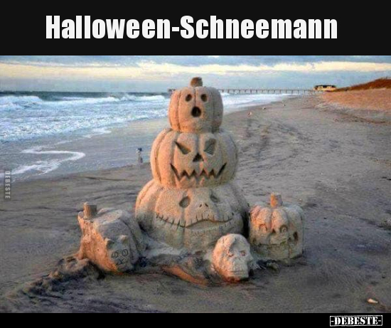Halloween-Schneemann.. - Lustige Bilder | DEBESTE.de