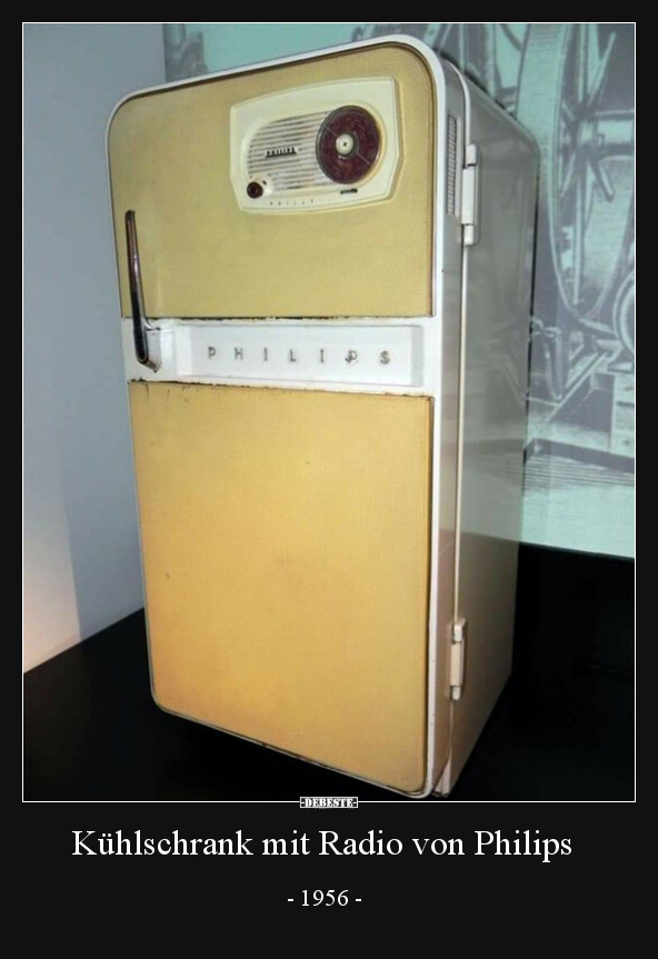 Kühlschrank mit Radio von Philips.. - Lustige Bilder | DEBESTE.de