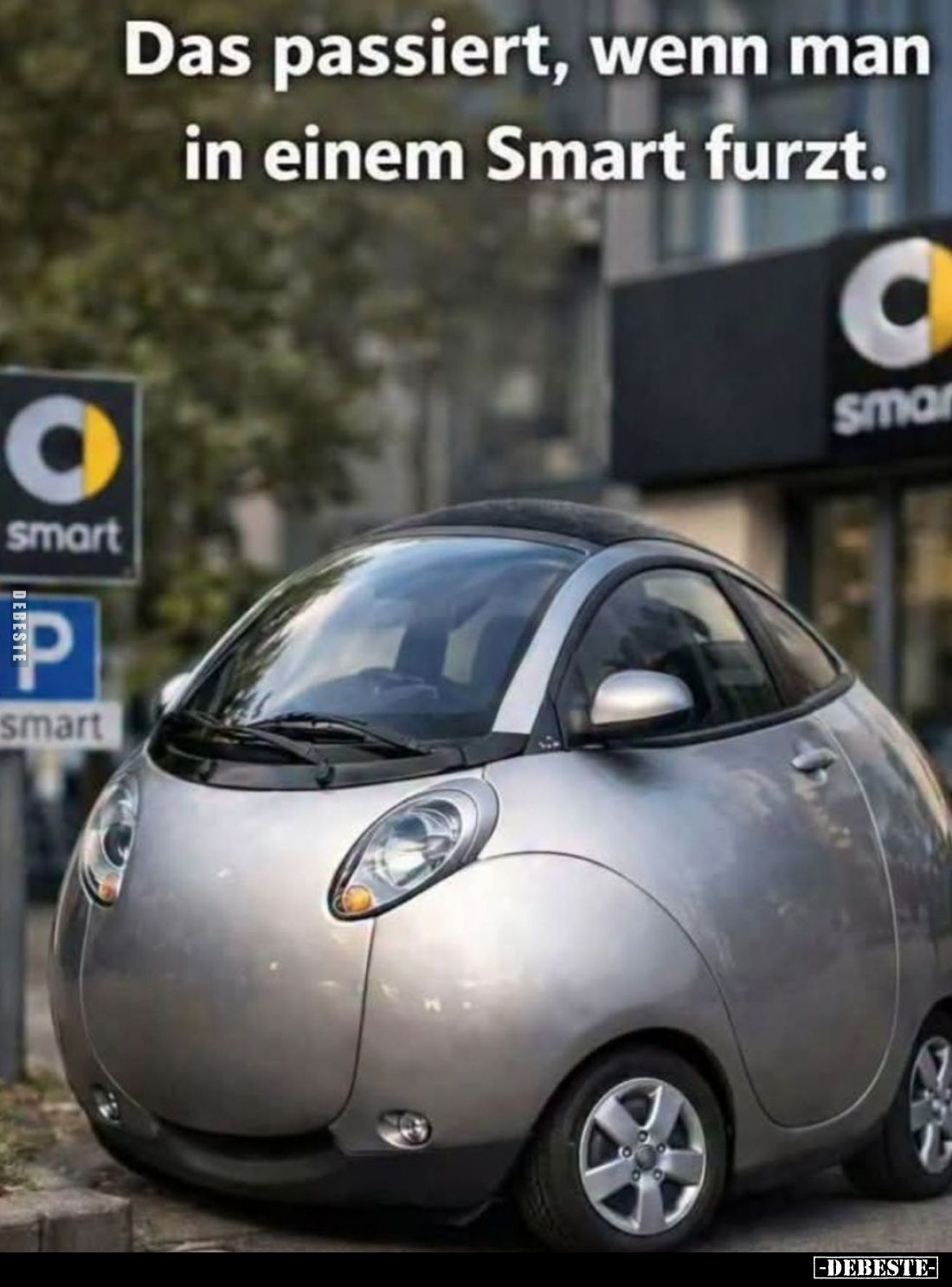 Das passiert, wenn man in einem Smart furzt... - Lustige Bilder | DEBESTE.de