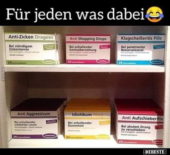 Für jeden was dabei :)