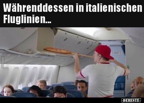 Währenddessen in italienischen Fluglinien... - Lustige Bilder | DEBESTE.de