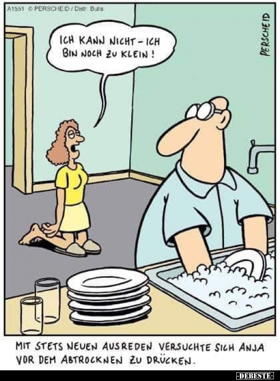 Ich kann nicht - Ich bin noch zu klein!..