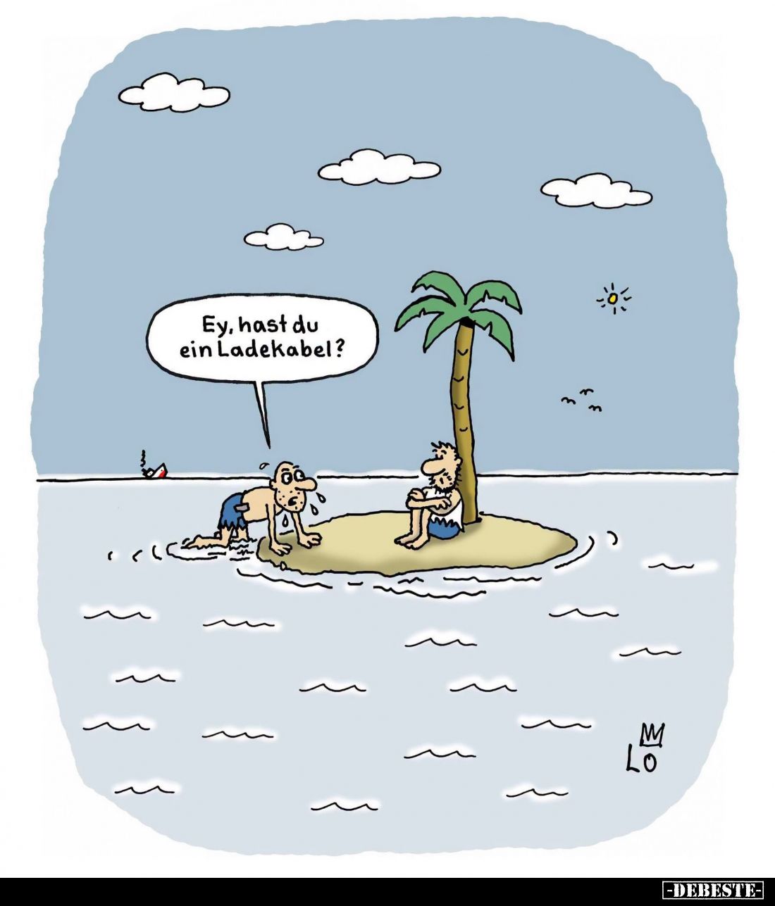 Ey, hast du
ein Ladekabel?