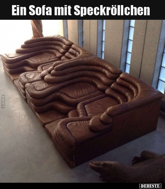 Ein Sofa mit Speckröllchen.. - Lustige Bilder | DEBESTE.de