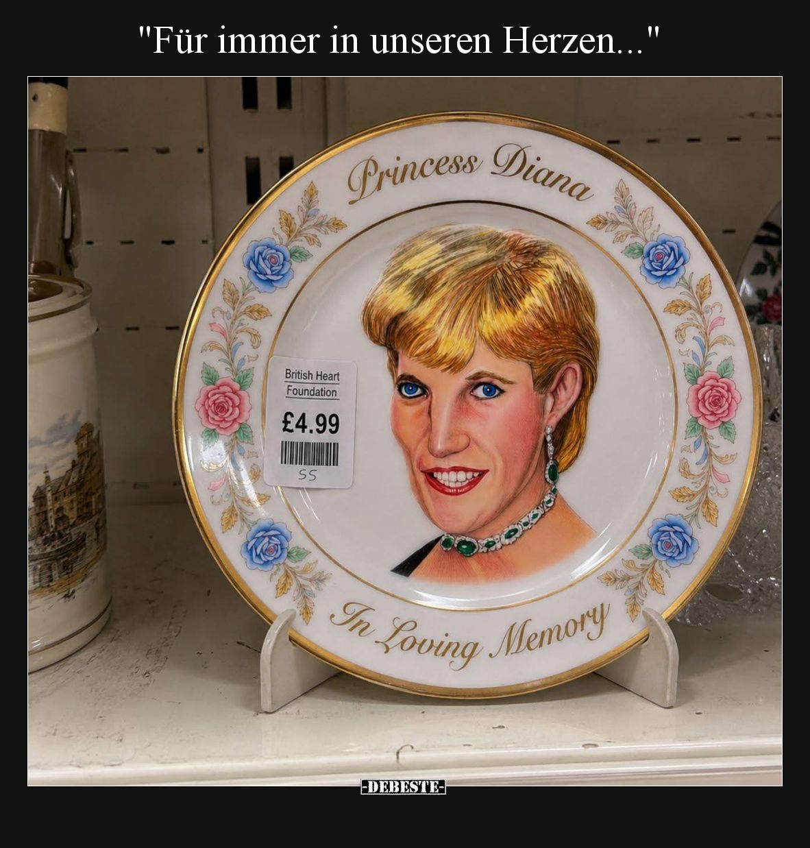 Für immer in unseren Herzen.