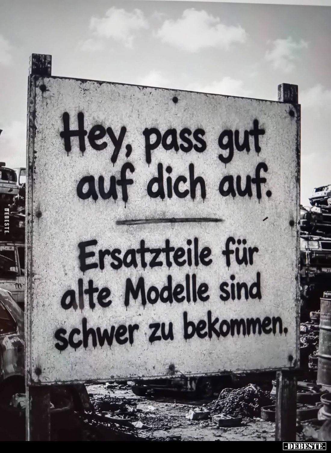 Hey, pass gut auf dich auf.
Ersatzteile für alte Modelle sind schwer zu bekommen.