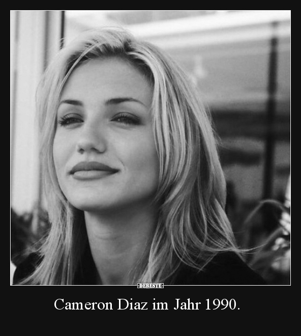 Cameron Diaz im Jahr 1990.