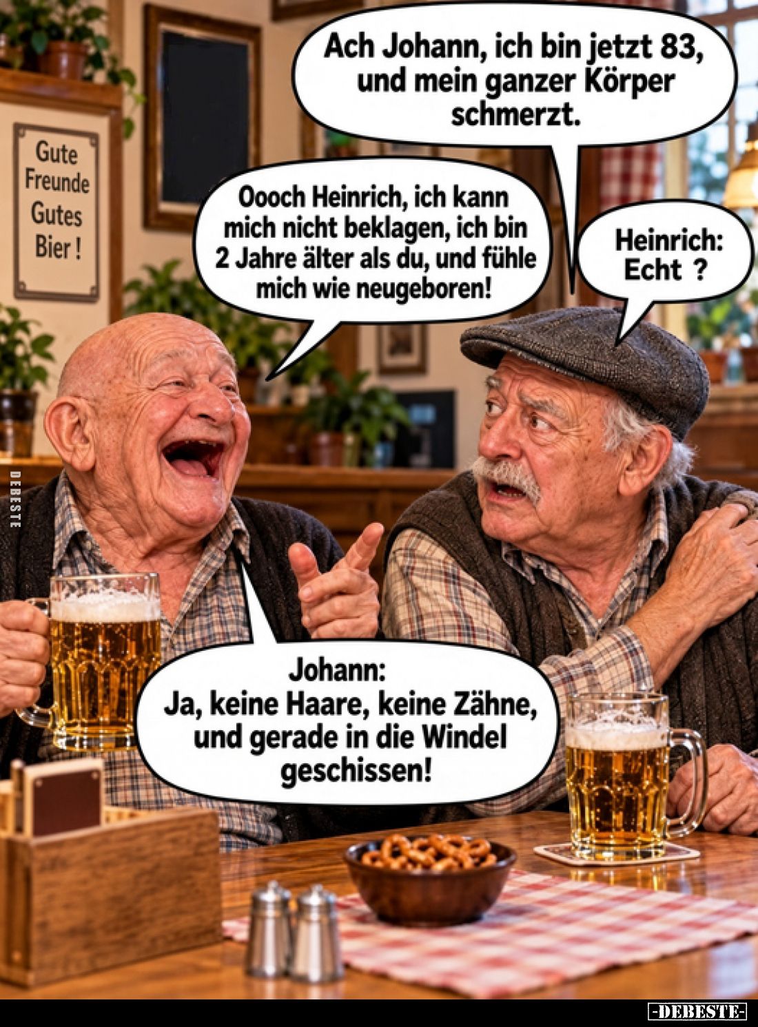Ach Johann, ich bin jetzt 83... - Lustige Bilder | DEBESTE.de