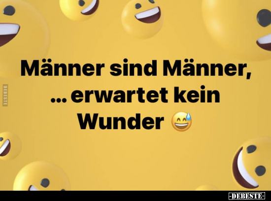 Lustige Bilder zum Thema: Männer, Wunder