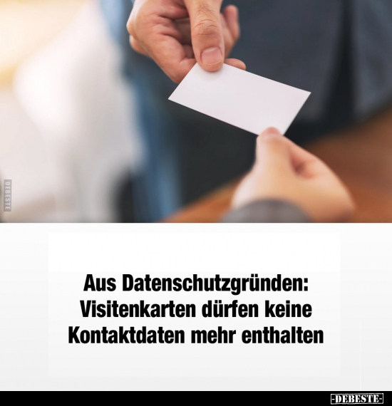 Aus Datenschutzgründen.. - Lustige Bilder | DEBESTE.de
