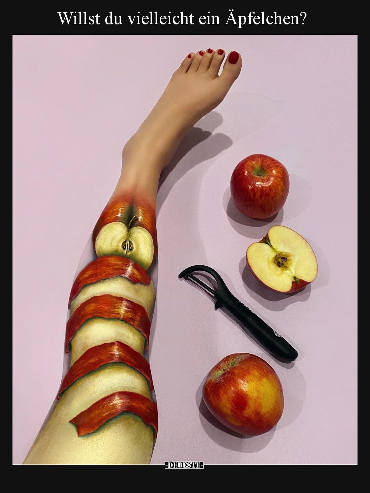 Willst du vielleicht ein Äpfelchen?