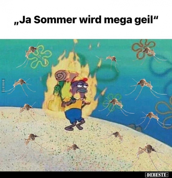 "Ja Sommer wird mega geil"... - Lustige Bilder | DEBESTE.de