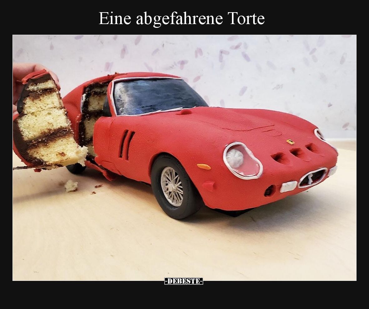 Eine abgefahrene Torte