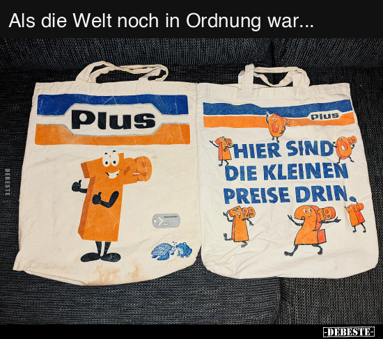 Als die Welt noch in Ordnung war... - Lustige Bilder | DEBESTE.de