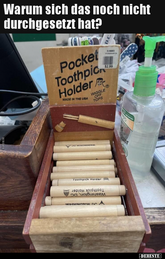 Warum sich das noch nicht durchgesetzt hat?