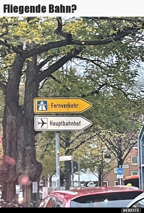 Fliegende Bahn?..