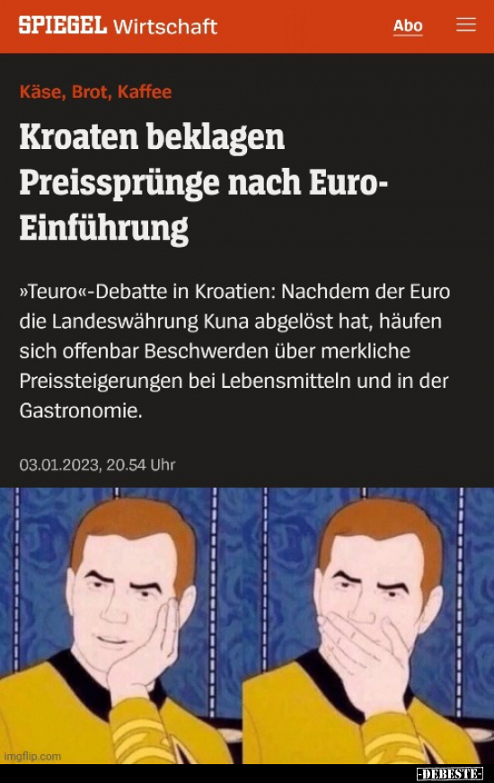 Kroaten beklagen Preissprünge nach Euro- Einführung