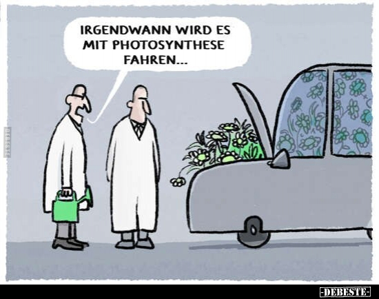 Irgendwann wird es mit Photosynthese fahren... - Lustige Bilder | DEBESTE.de