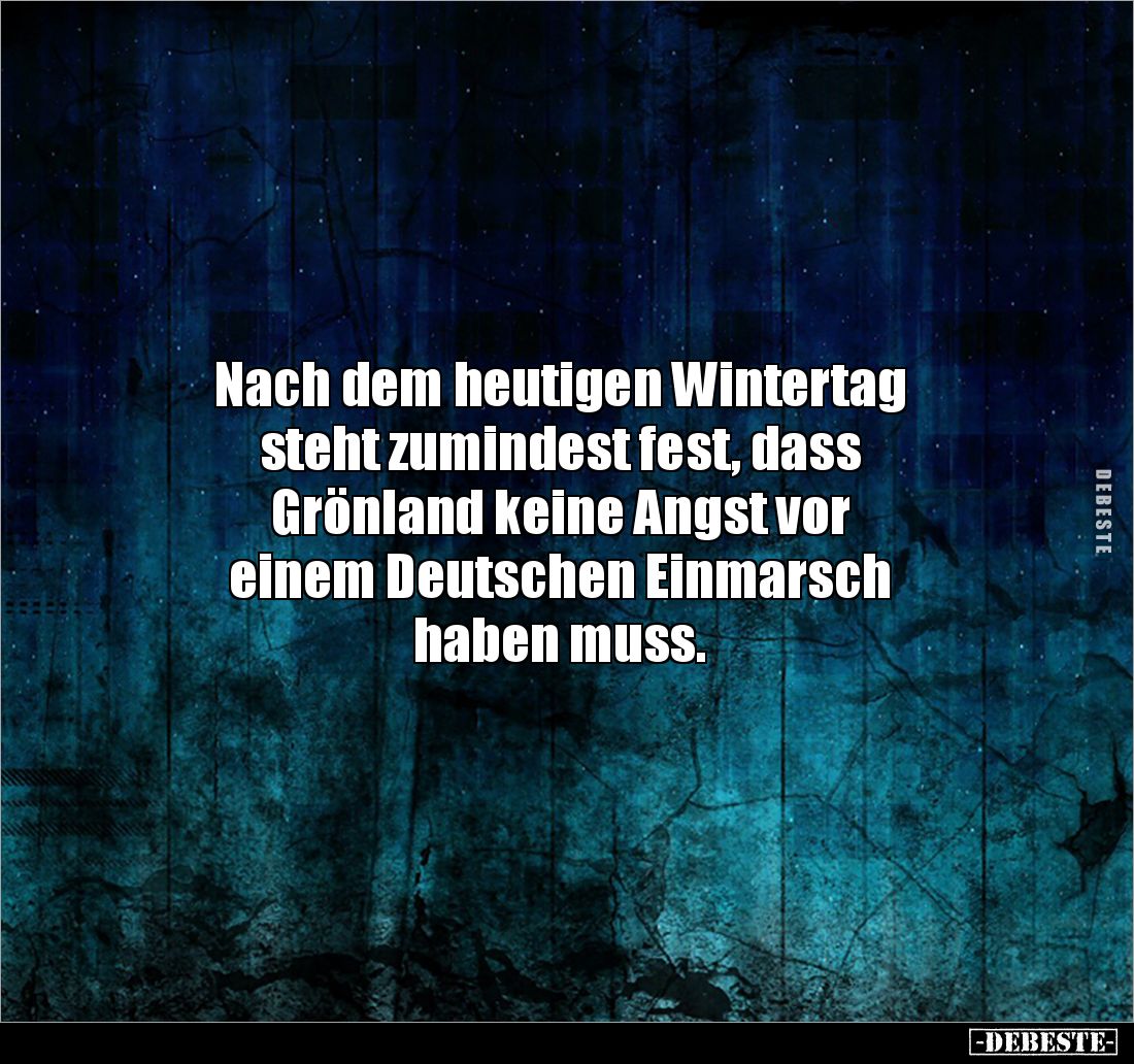 Nach dem heutigen Wintertag steht zumindest fest.. - Lustige Bilder | DEBESTE.de