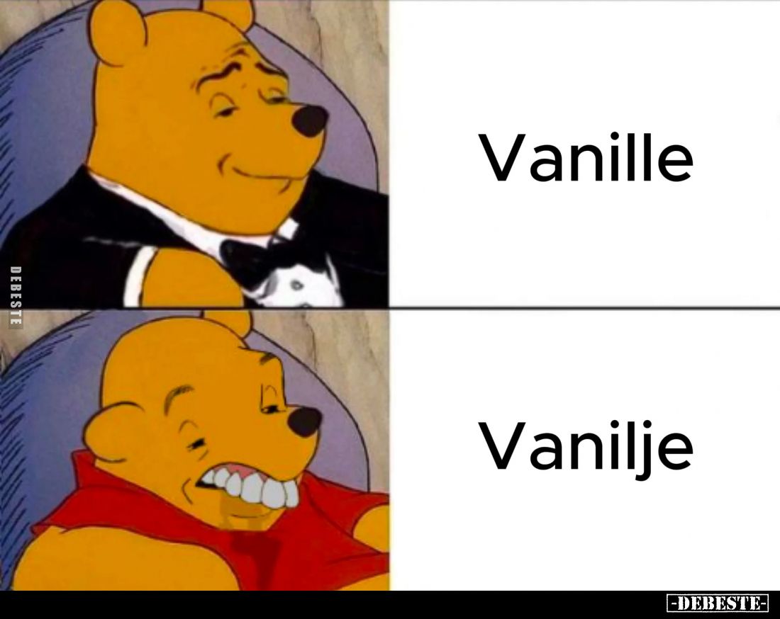 Vanille vs Vanilije.