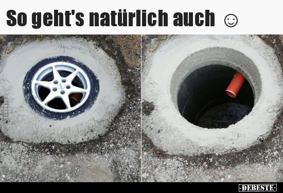 So geht's natürlich auch.