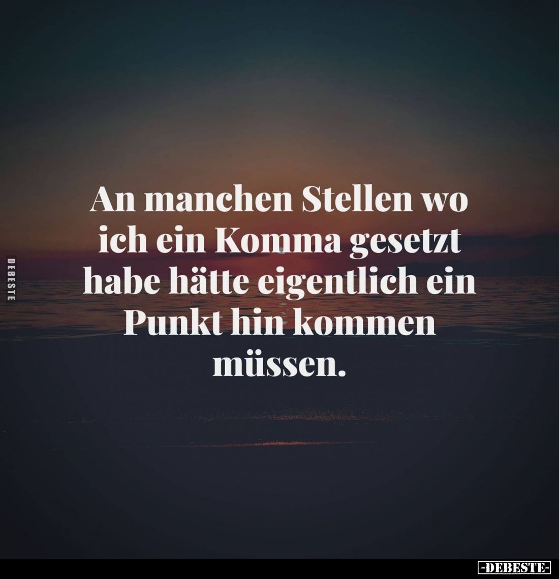 An manchen Stellen wo ich ein Komma gesetzt habe hätte eigentlich ein Punkt hin kommen müssen.