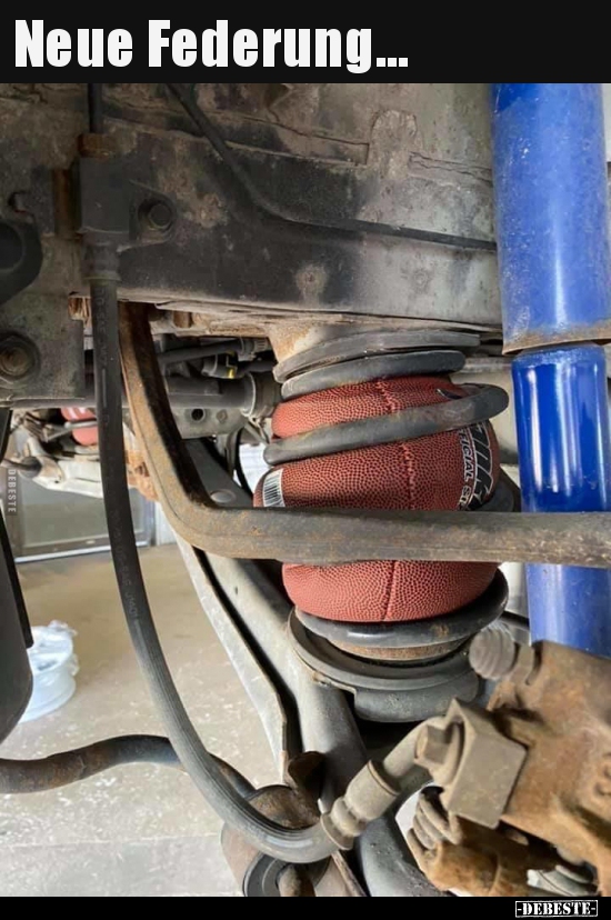 Neue Federung...
