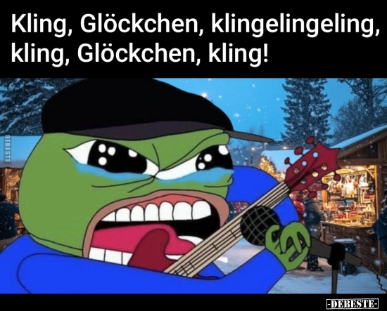 Kling, Glöckchen, klingelingeling, kling, Glöckchen.. - Lustige Bilder | DEBESTE.de