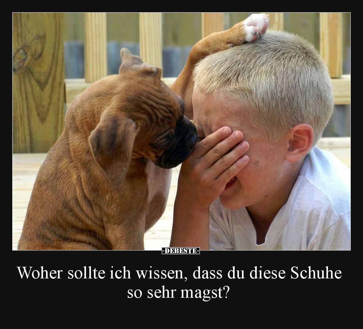 Woher sollte ich wissen, dass du diese Schuhe so sehr.. - Lustige Bilder | DEBESTE.de