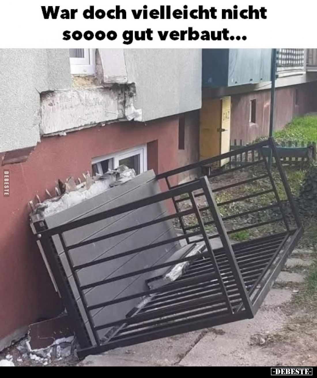 War doch vielleicht nicht soooo gut verbaut...