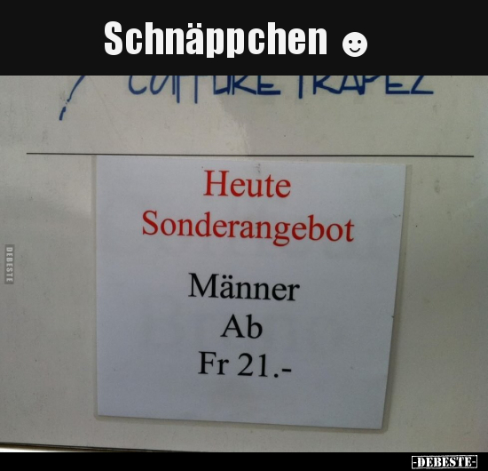 Schnäppchen.. - Lustige Bilder | DEBESTE.de