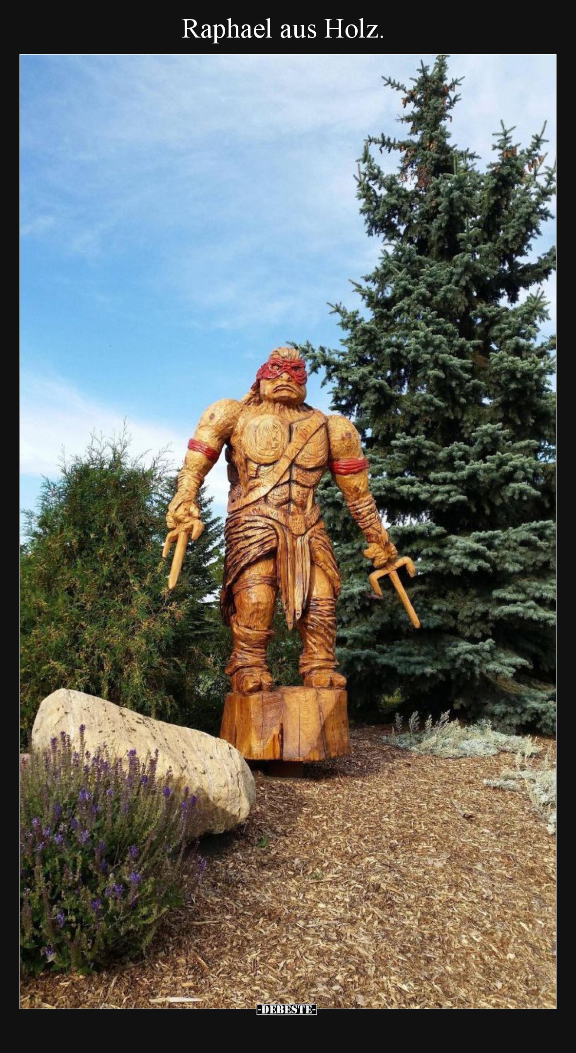 Raphael aus Holz