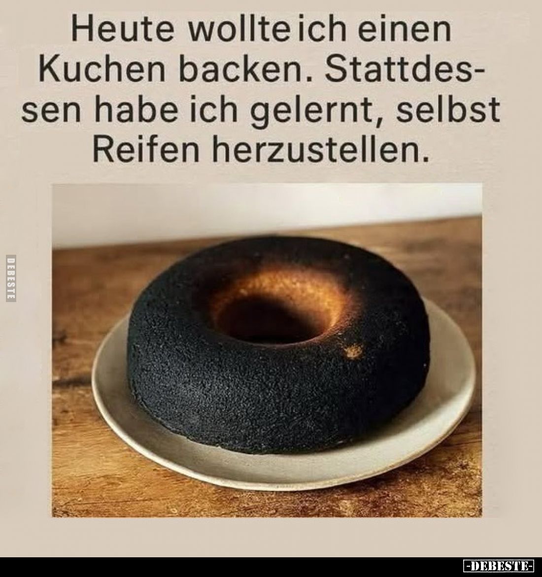 Heute wollte ich einen Kuchen backen.. - Lustige Bilder | DEBESTE.de