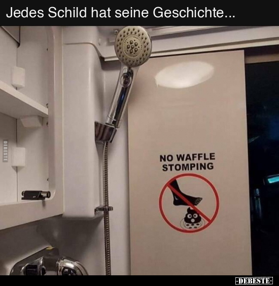 Jedes Schild hat seine Geschichte... - Lustige Bilder | DEBESTE.de