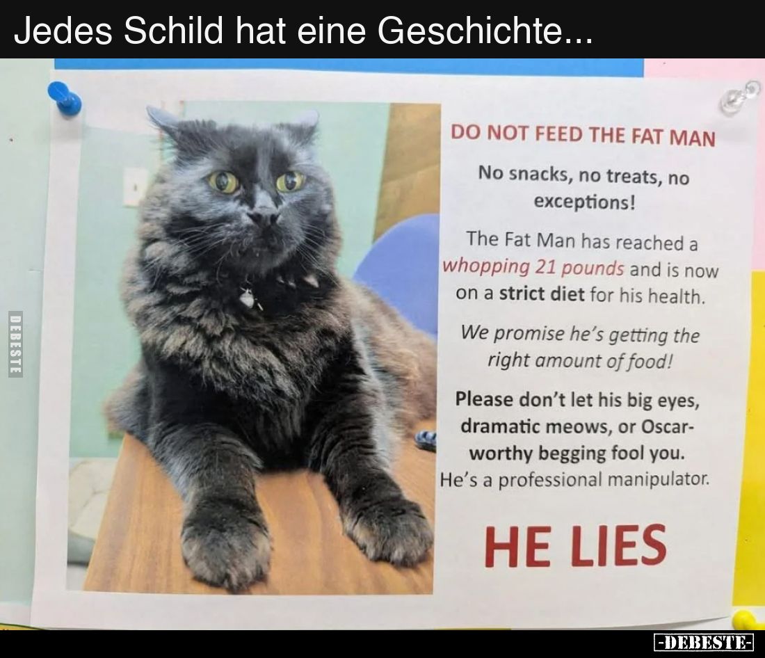 Jedes Schild hat eine Geschichte...