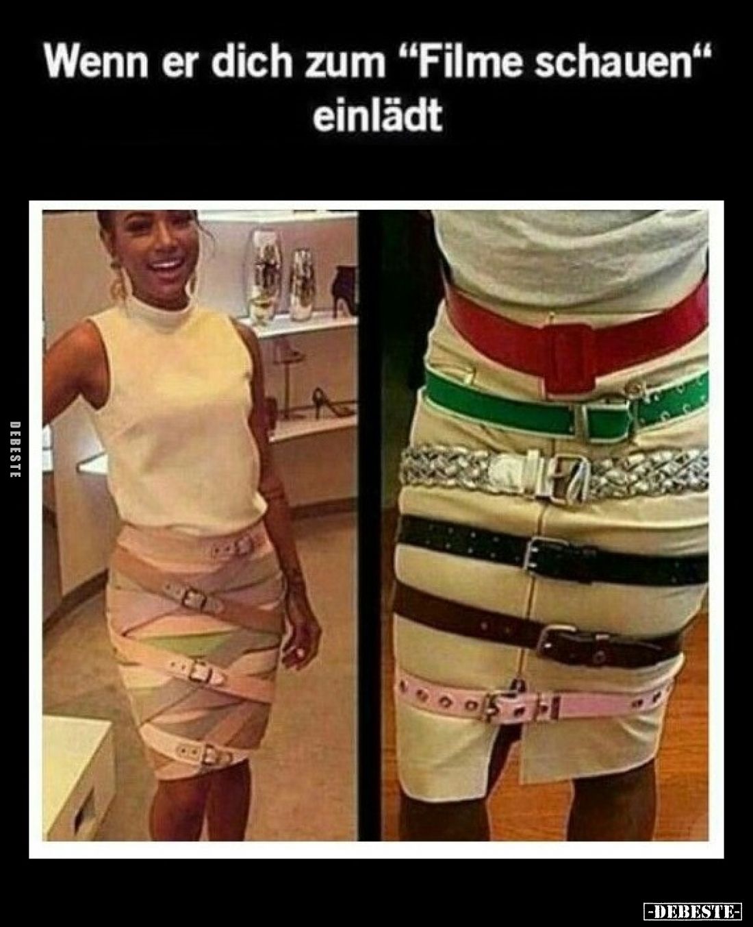 Wenn er dich zum "Filme schauen" einlädt.