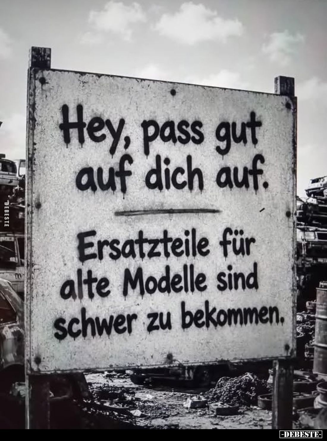 Hey, pass gut auf dich auf.
Ersatzteile für alte Modelle sind schwer zu bekommen.