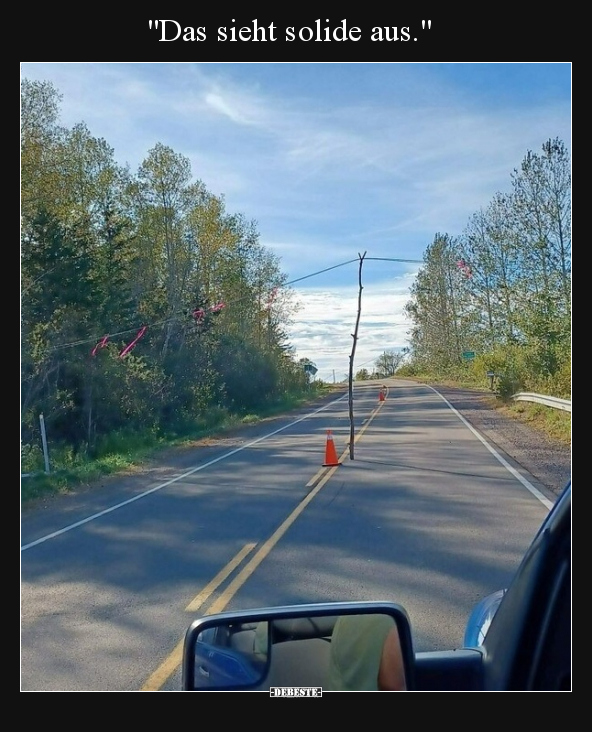 "Das sieht solide aus."