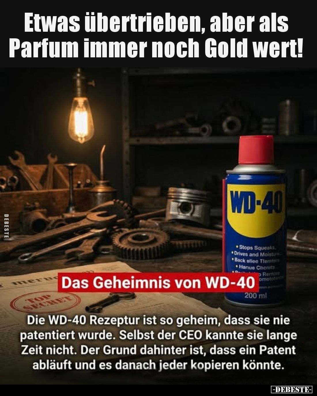Etwas übertrieben, aber als Parfum immer noch Gold wert!.. - Lustige Bilder | DEBESTE.de