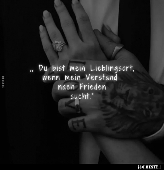 Du bist mein Lieblingsort.. - Lustige Bilder | DEBESTE.de