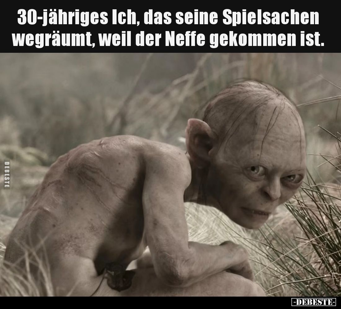 30-jähriges Ich, das seine Spielsachen wegräumt, weil der.. - Lustige Bilder | DEBESTE.de