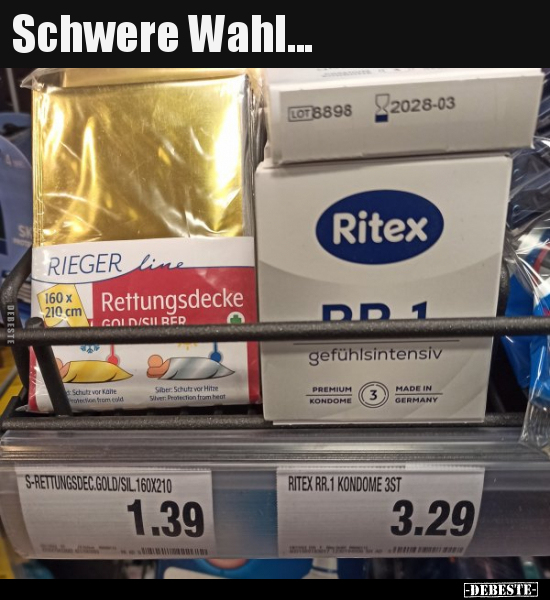 Schwere Wahl.. - Lustige Bilder | DEBESTE.de