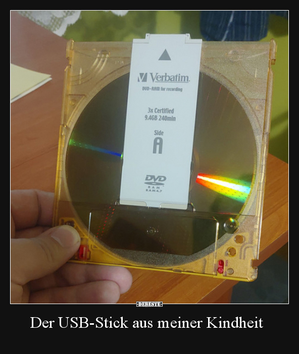 Der USB-Stick aus meiner Kindheit.. - Lustige Bilder | DEBESTE.de