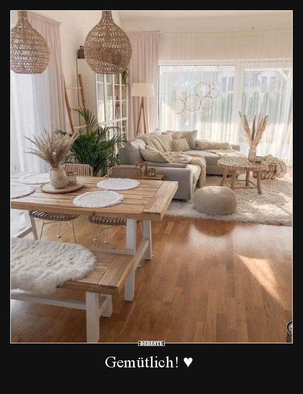 Gemütlich! ♥..