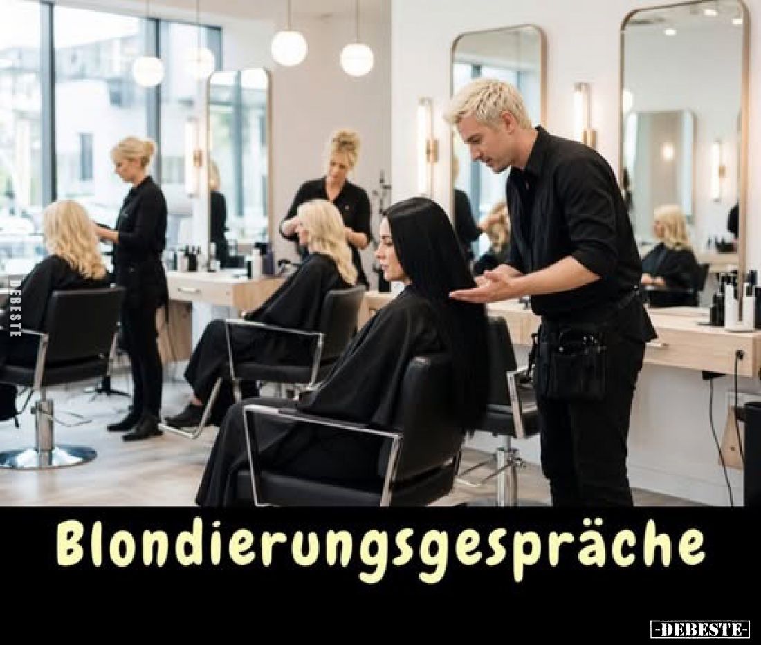 Blondierungsgespräche