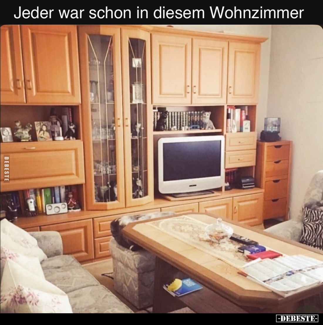 Jeder war schon in diesem Wohnzimmer... - Lustige Bilder | DEBESTE.de